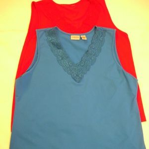 Chico's Tank Tops - Set of two